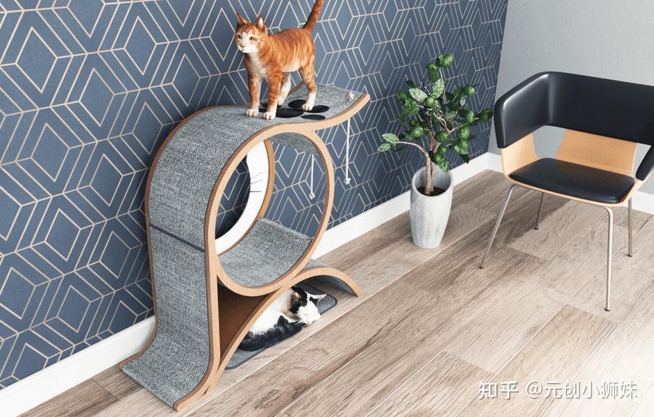 铲屎官们请注意!10款喵喵都说“nice”的猫爬架设计案例分享 - 知乎