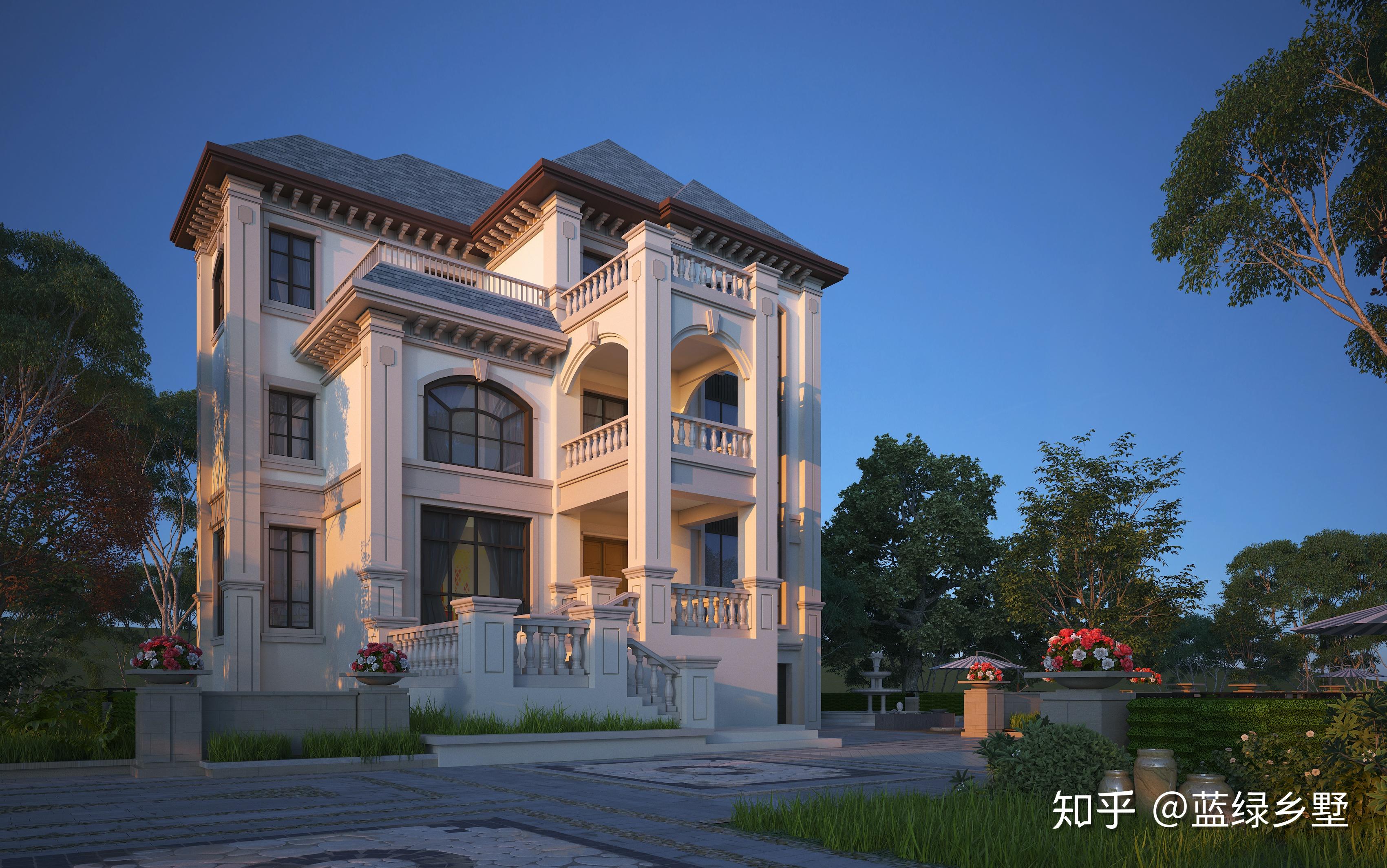 蓝绿乡墅产品介绍之欧式简约篇