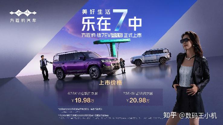 全球首款闪充纯电大方盒来了,打造个性化越级体验!