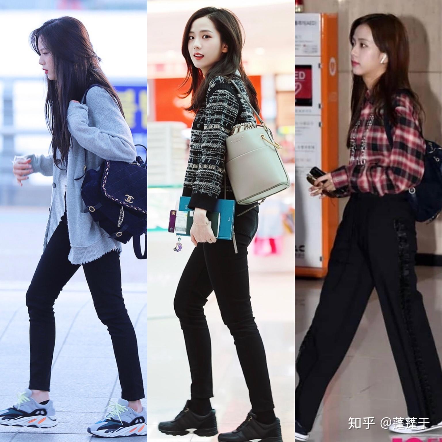 blackpink成员jisoo金智秀的52套机场穿搭