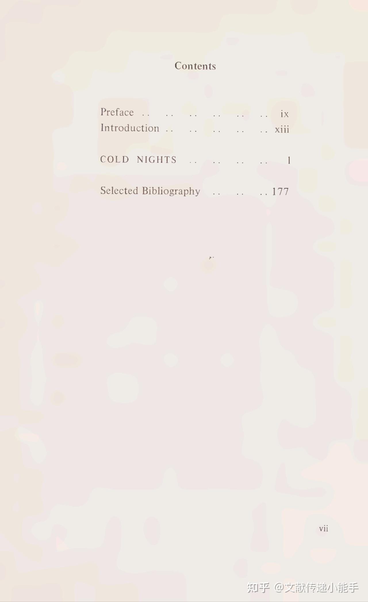 巴金,寒夜,英译本,英文版,茅国权,柳存仁译,Cold nights by Ba, Jin, trans.by Nathan K Mao ...