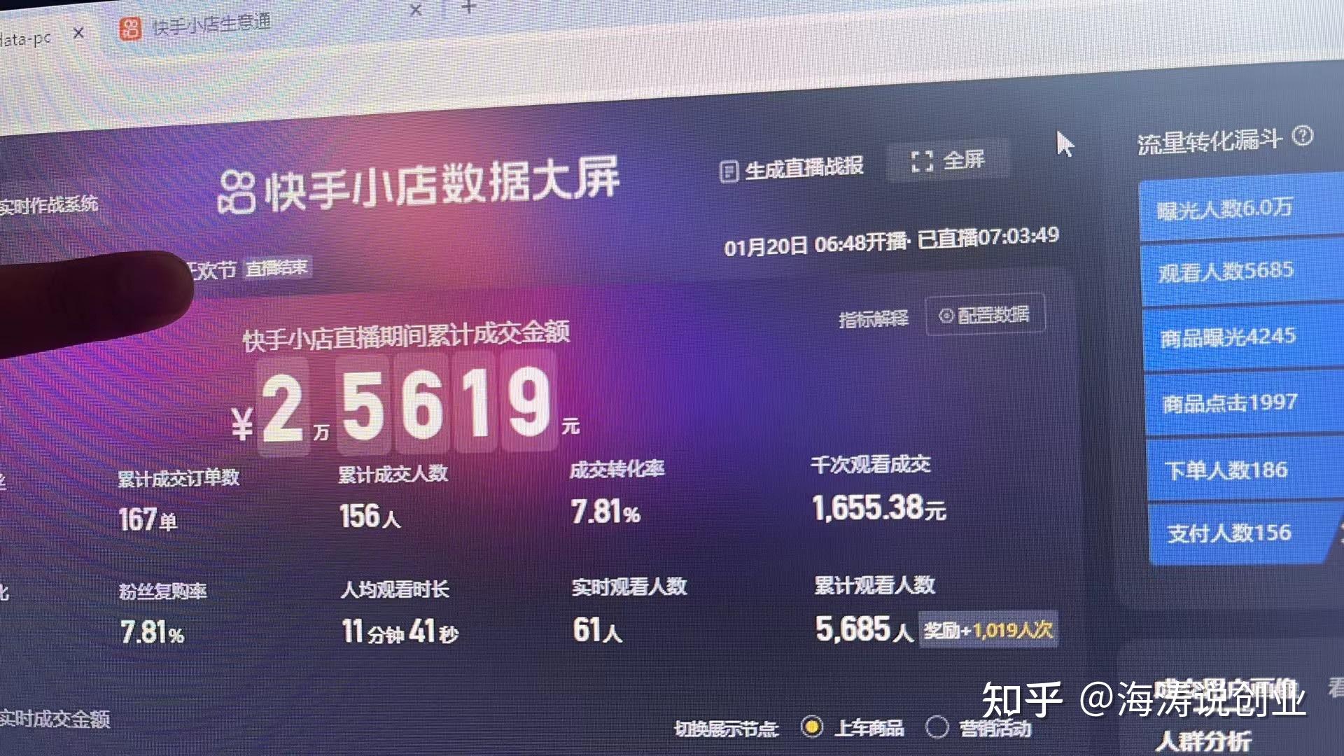 快手小店转化率(快手小店转化率怎么算)