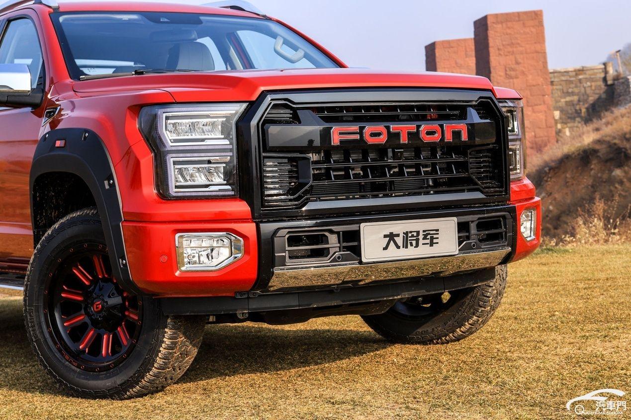 沉稳霸气的美式硬汉抢先试驾福田大将军g9皮卡