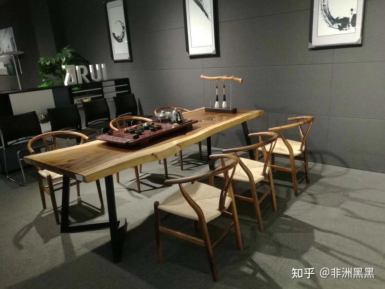 南美胡桃木实木大板茶桌为什么如此受欢迎？ - 知乎