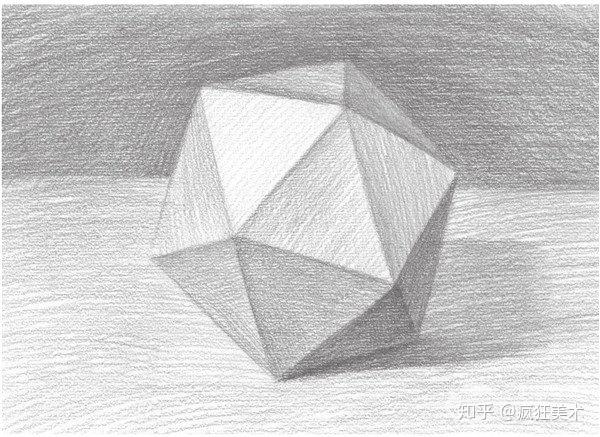 艺考生必看）素描二十面体详解，一步一步教你提高素描成绩！ - 知乎
