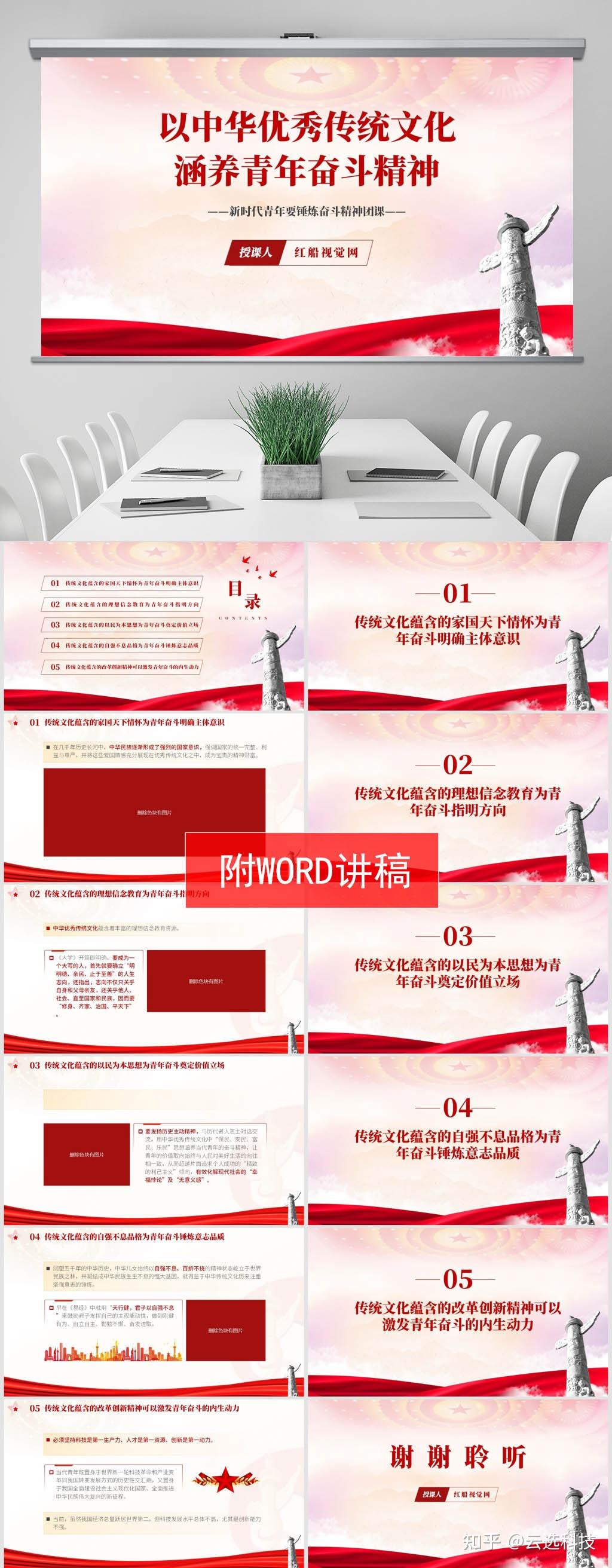 新时代青年要锤炼奋斗精神团课PPT课件 - 知乎