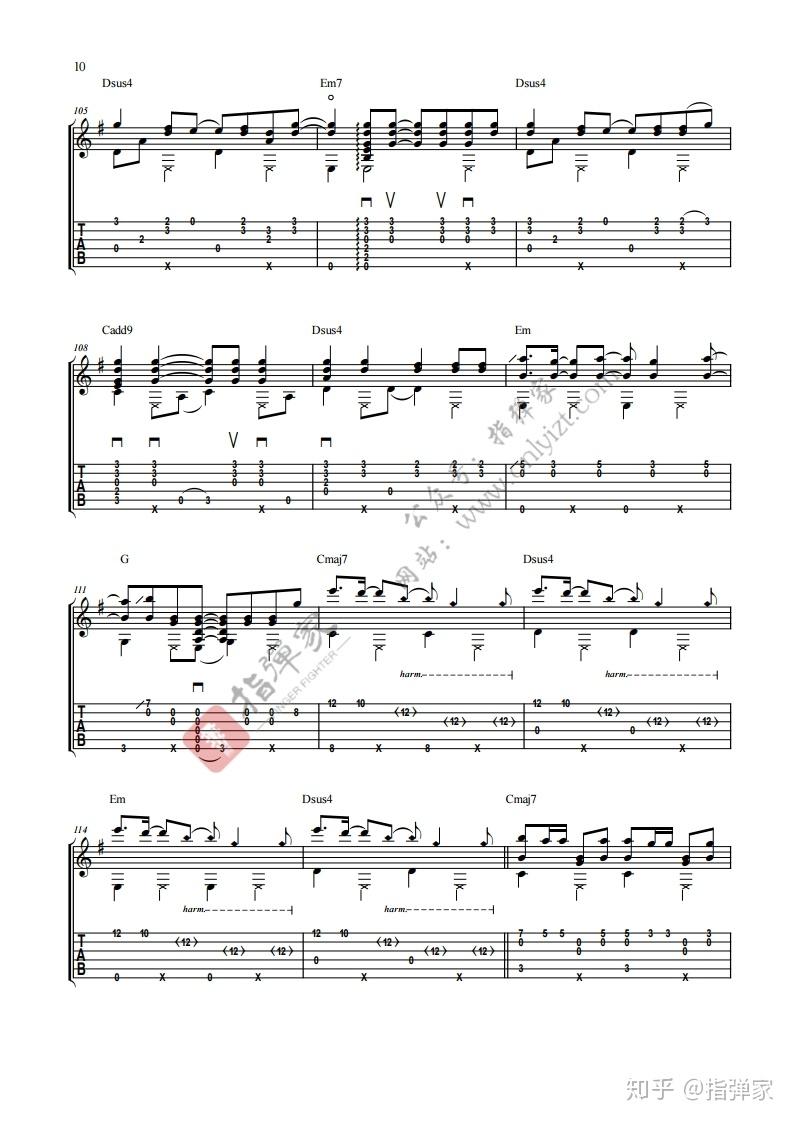 附谱痛起来的bgmunravel吉他指弹独奏