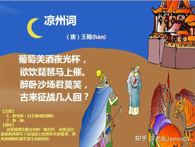 《凉州词》精品诗配图 - 知乎