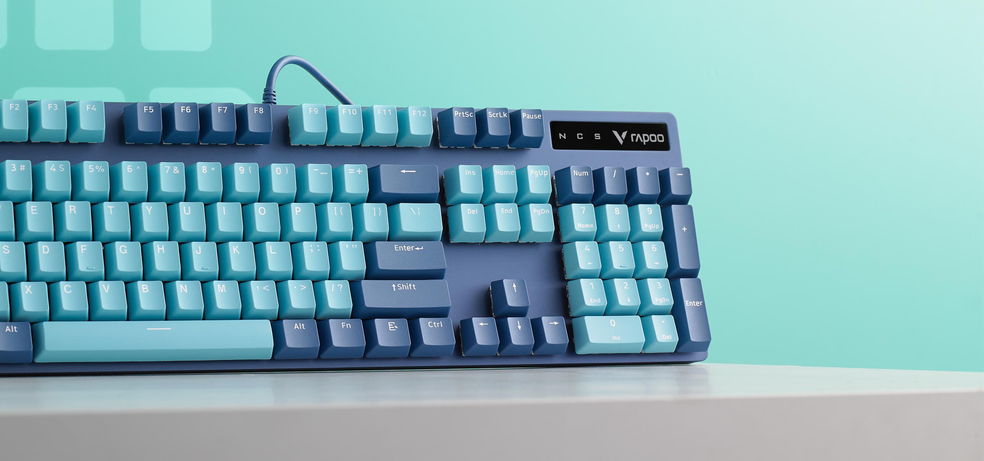 雷柏经典款v500pro游戏机械键盘,全新色系,集合亮相 - 知乎