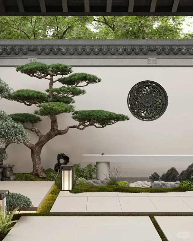 100个新中式庭院案例,一种独属于东方的顶级审美! - 知乎