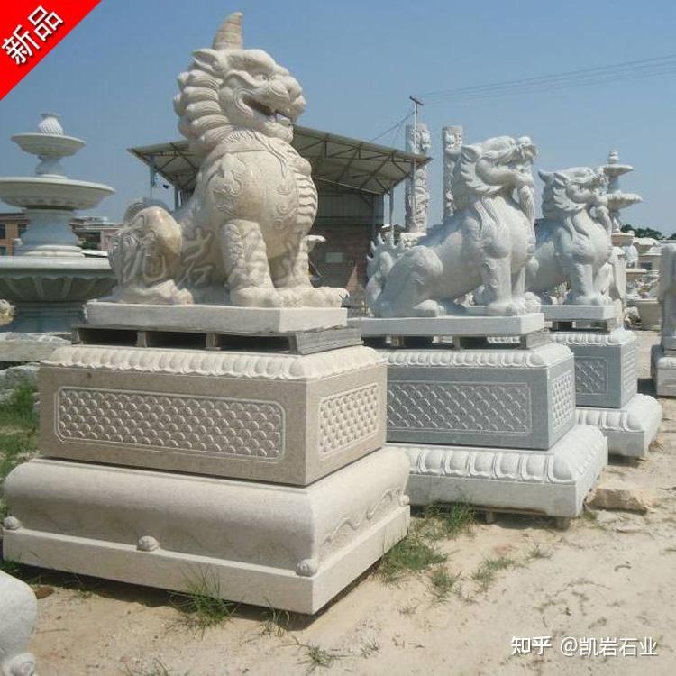 古代神兽石雕獬豸 法院门口石雕独角兽 - 知乎