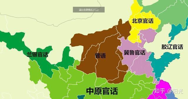 中国的方言分布 - 知乎