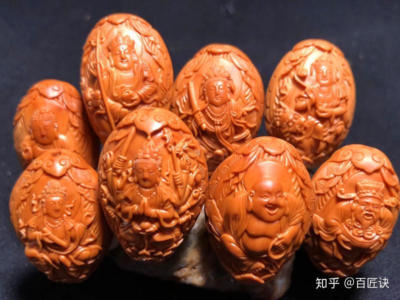 橄榄核雕名家之芥子核雕