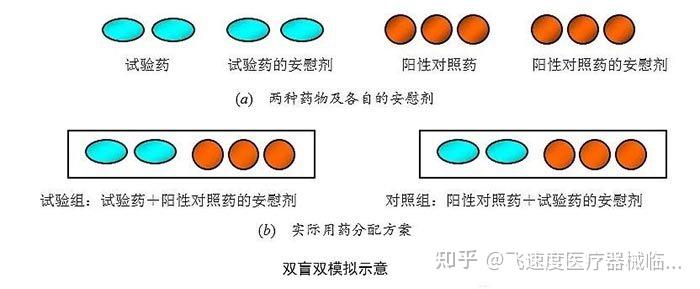 临床试验中的双盲单模拟和双盲双模拟