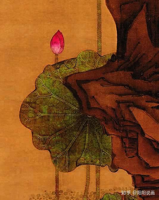 明，陈洪绶《荷花鸳鸯图》欣赏- 知乎