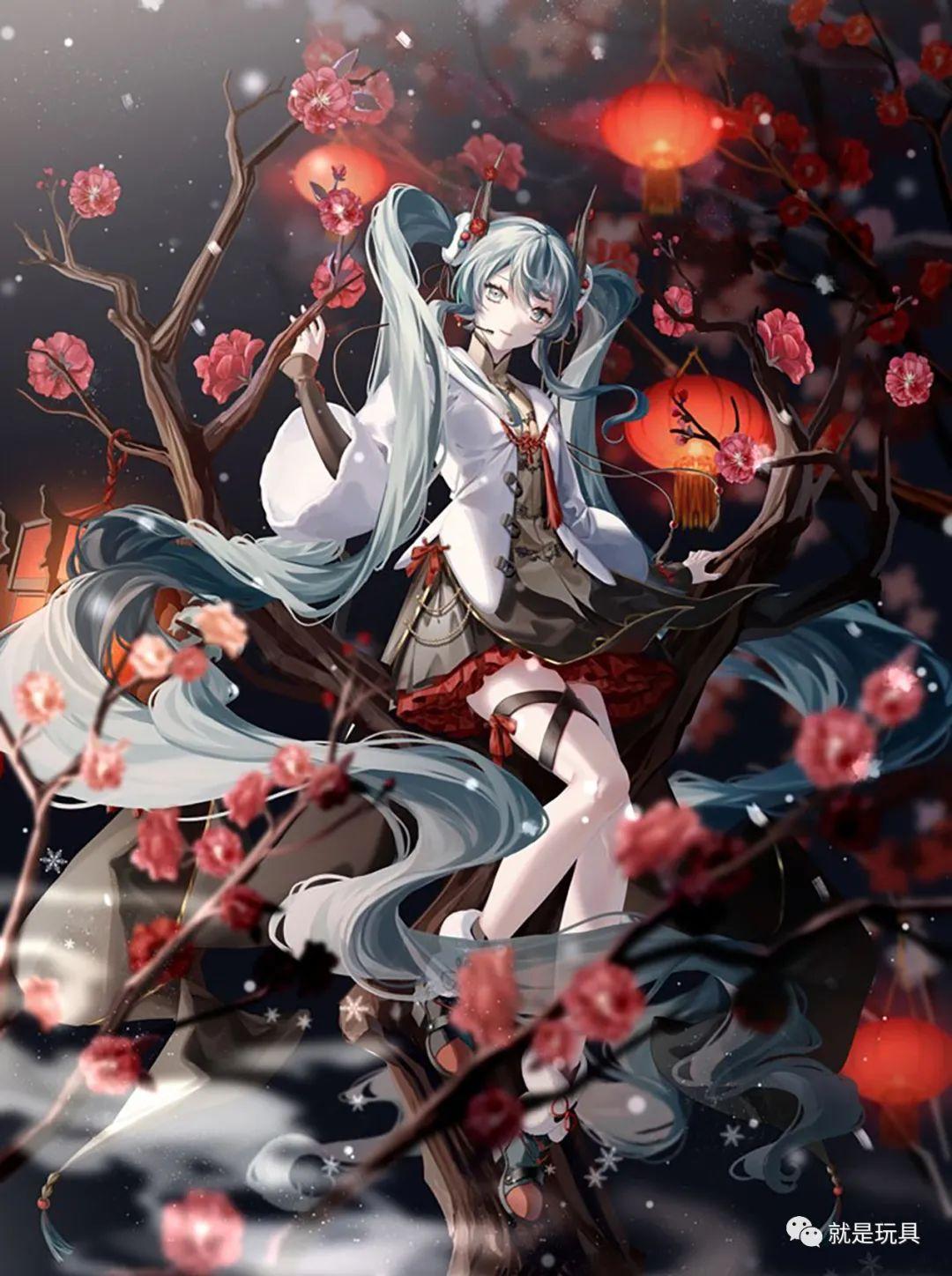 初音未来虎年贺图图片