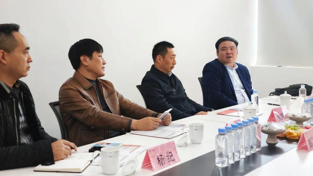 热烈欢迎淮南市市直机关工委余其龙书记一行