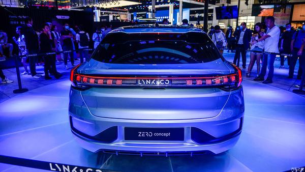 2020北京车展领克zeroconcept实拍明年正式量产