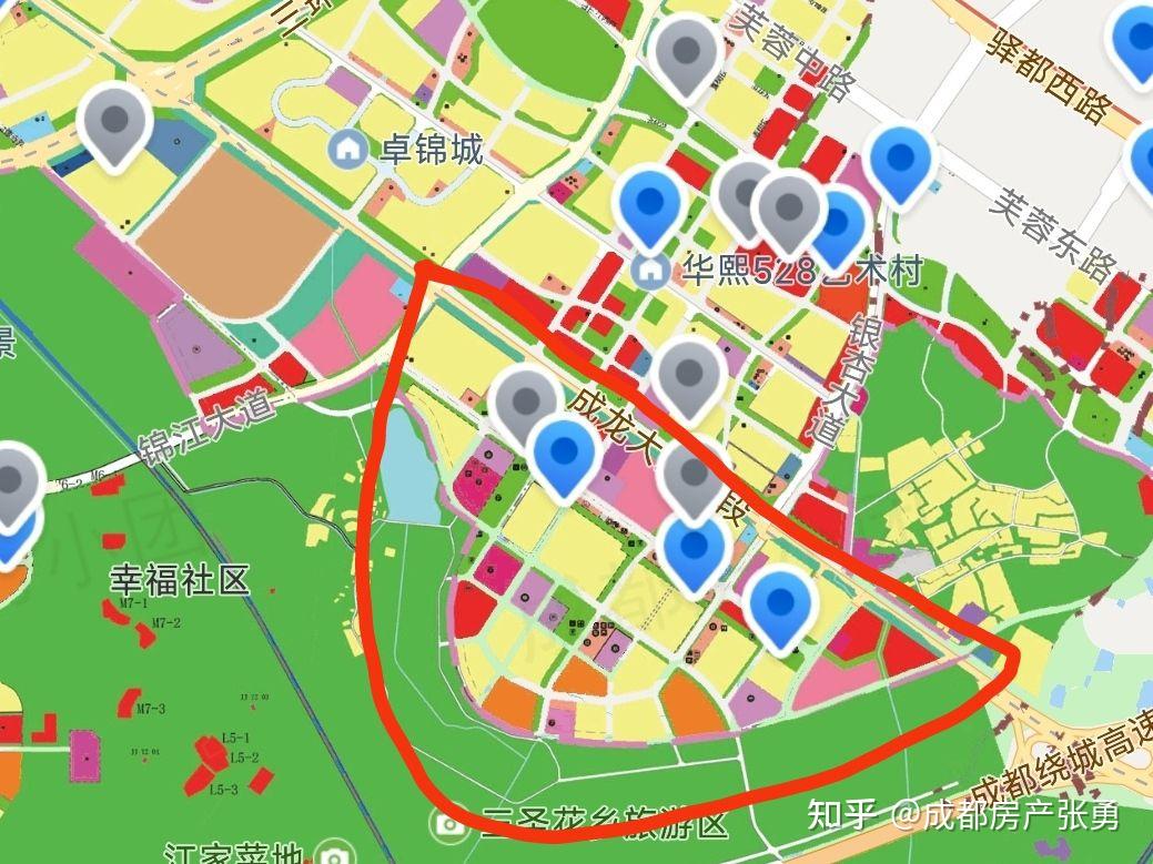 锦江区三圣乡新房板块解读分析 成都房产张勇 67 67 房地产行业