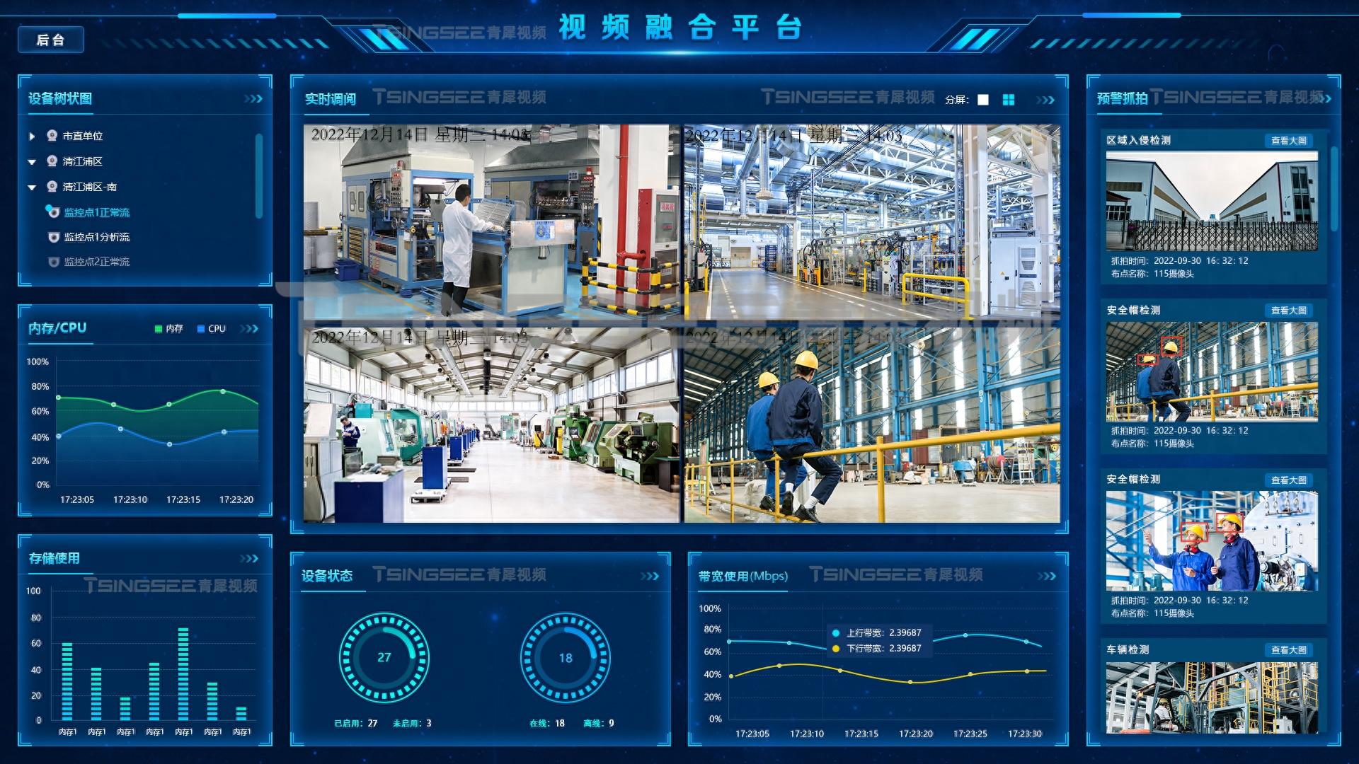 浅析ai视频分析与视频监控技术的工厂车间智能化监管方案