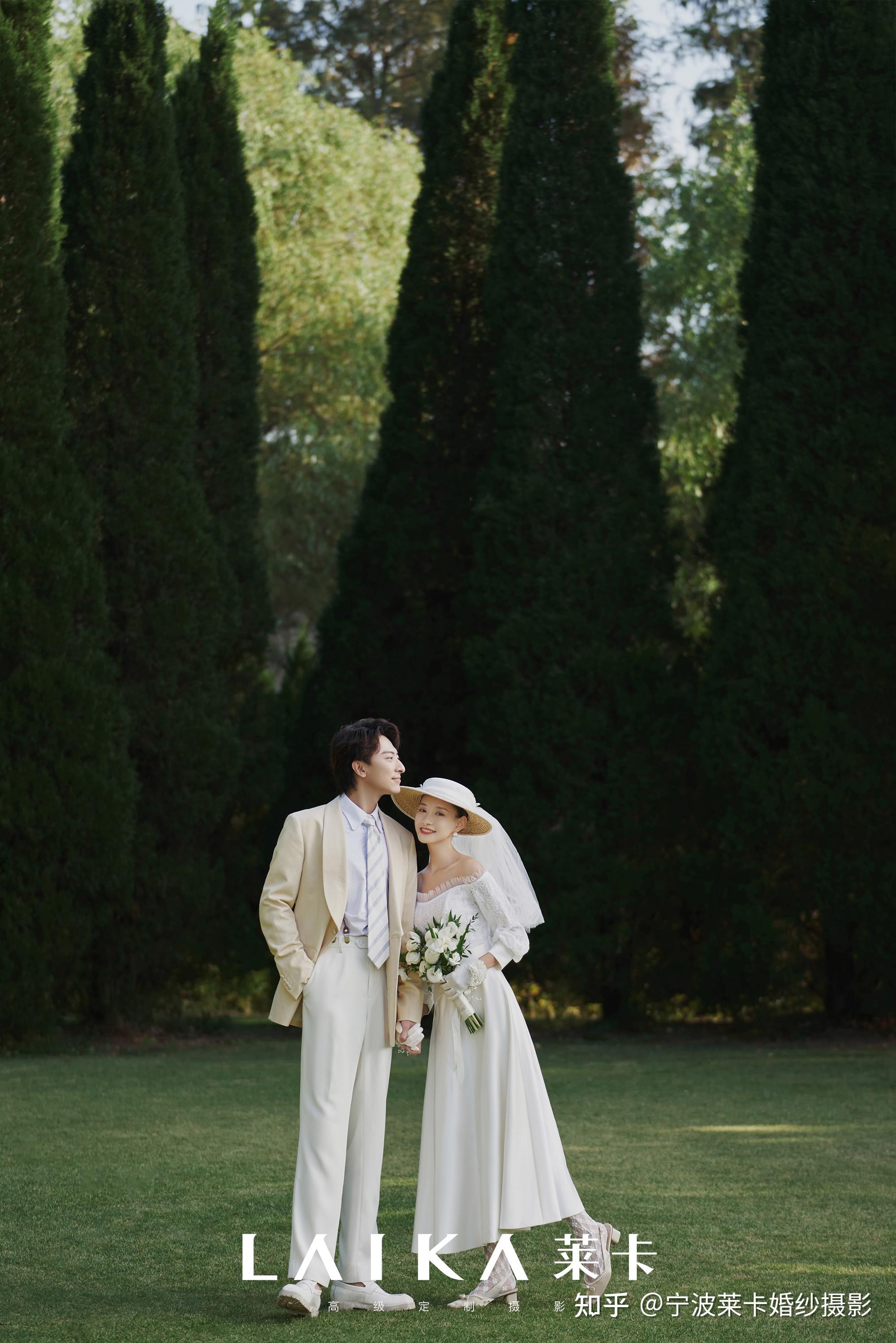 森系外景婚纱照这样拍真的让人心动不已