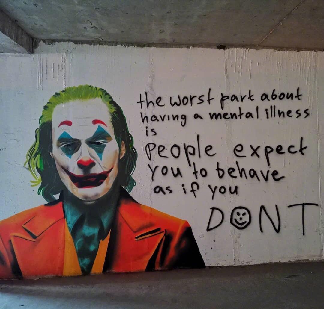 如何理解2019电影《小丑》中“精神病最痛苦的，就是别人总希望他们假装自己正常”这句话。? - 知乎