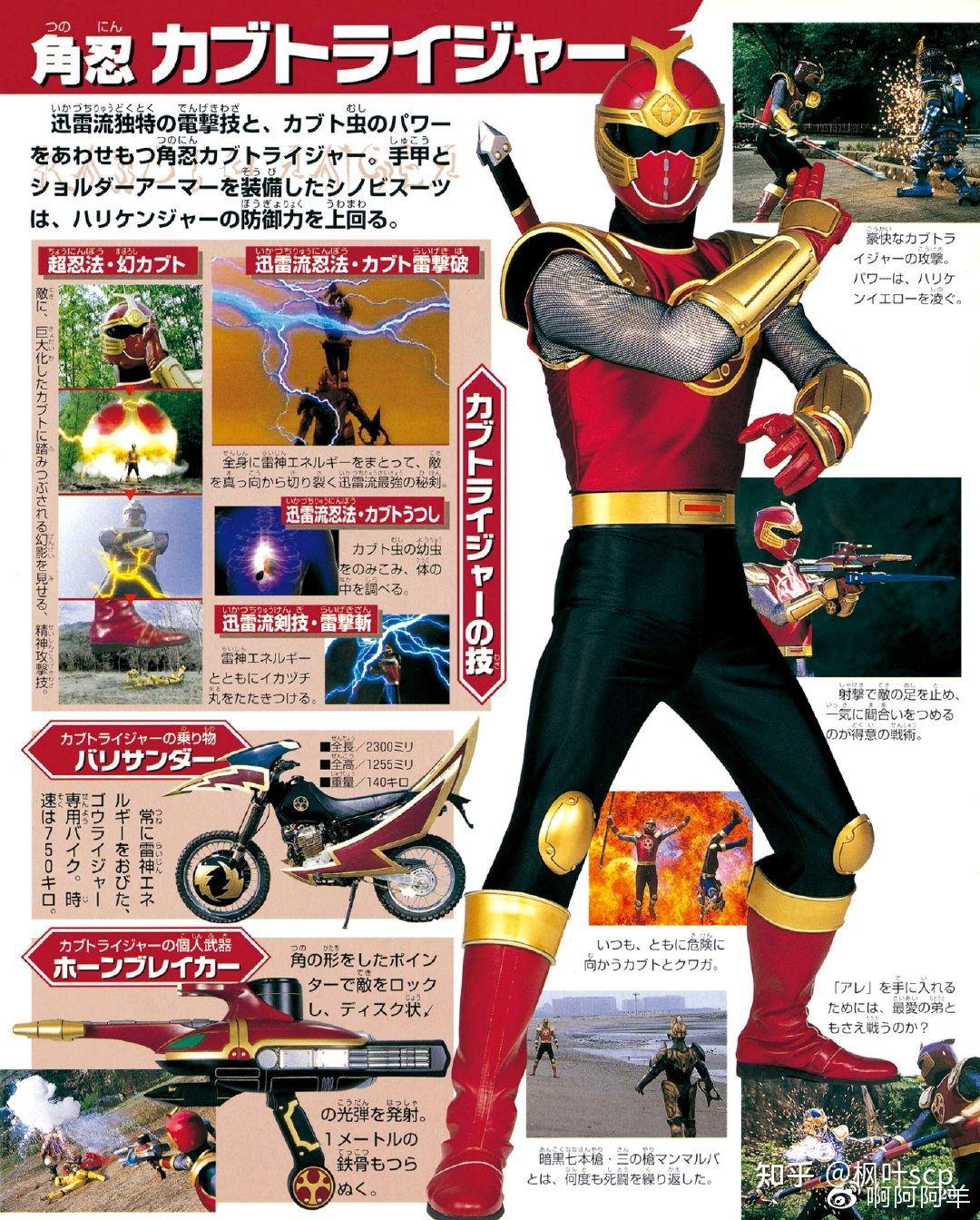 忍风战队破里剑者〕轰雷者——霞一甲 - 知乎