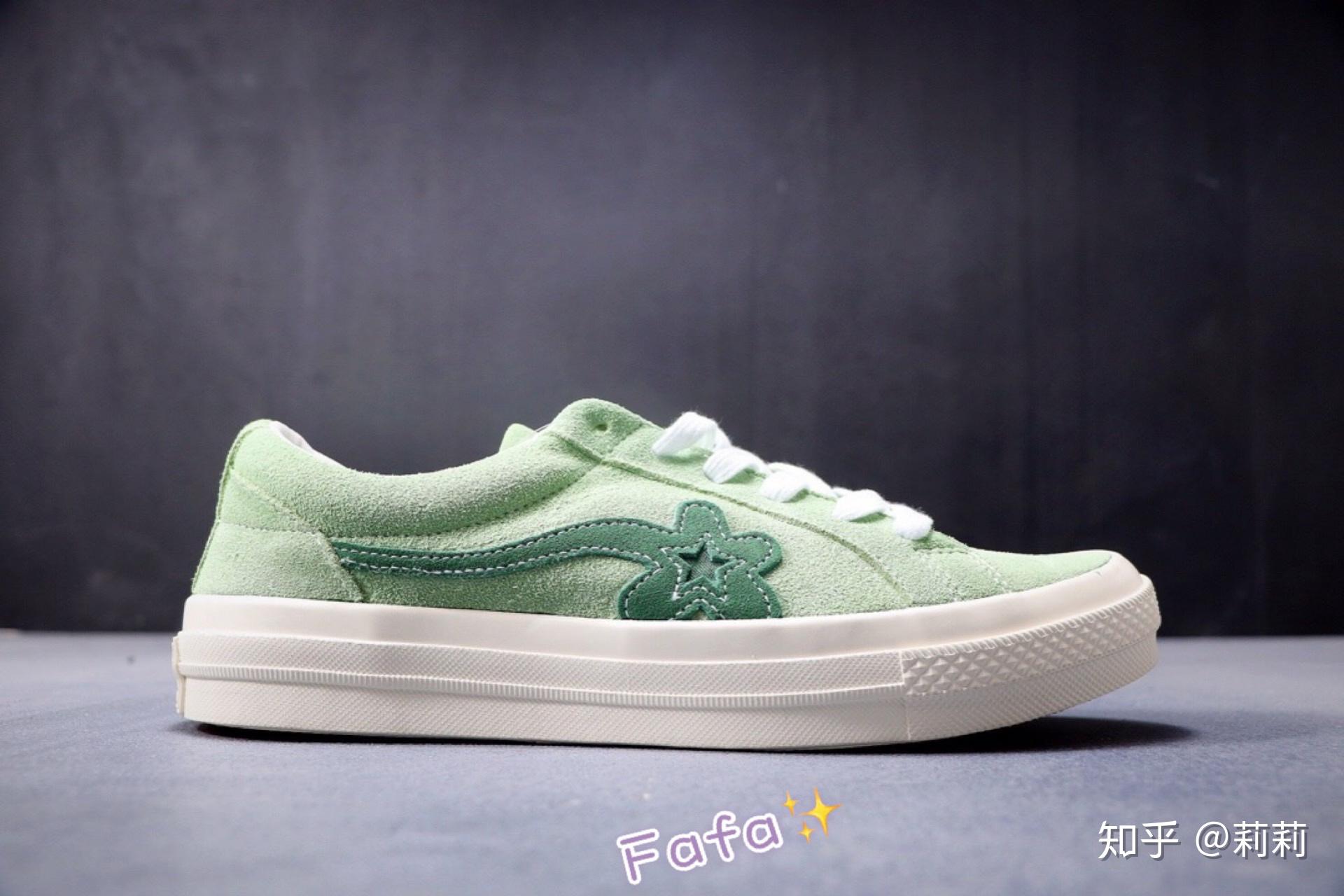 匡威小花绿夏天的颜色