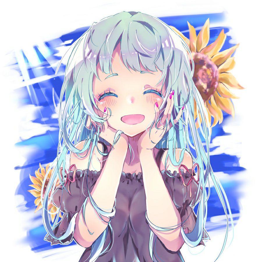 有没有托腮非真人女头(急)?