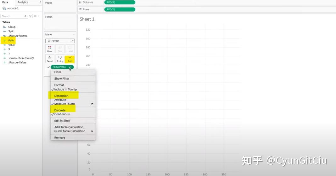 Tableau | 圆形维诺图 (Voronoi Diagram) - 知乎