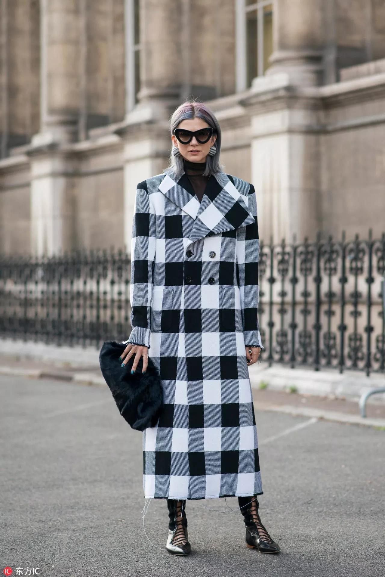 很难选对的格纹大衣到底要怎么买