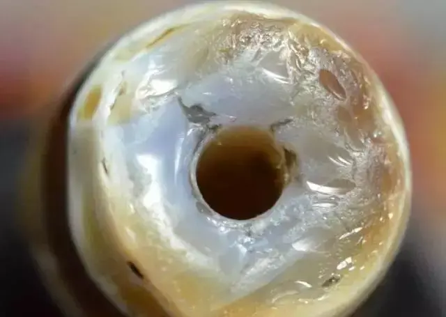 古代天珠孔道不可仿造的原始态 - 知乎