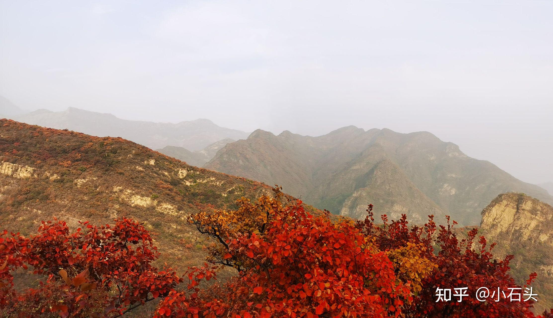 北京房山区一日游,坡峰岭红叶正当时,人少景好,不堵车