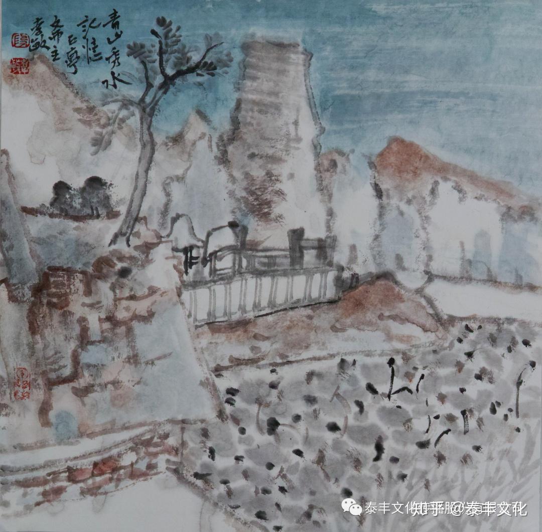 常州展讯丨丹青墨韵妙笔生花当代著名画家陆山包洪波段孝敏线上画展