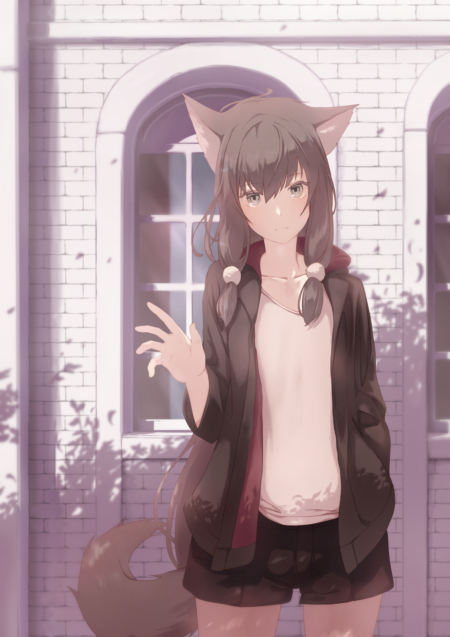 猫耳朵动漫萝莉插画 - 知乎