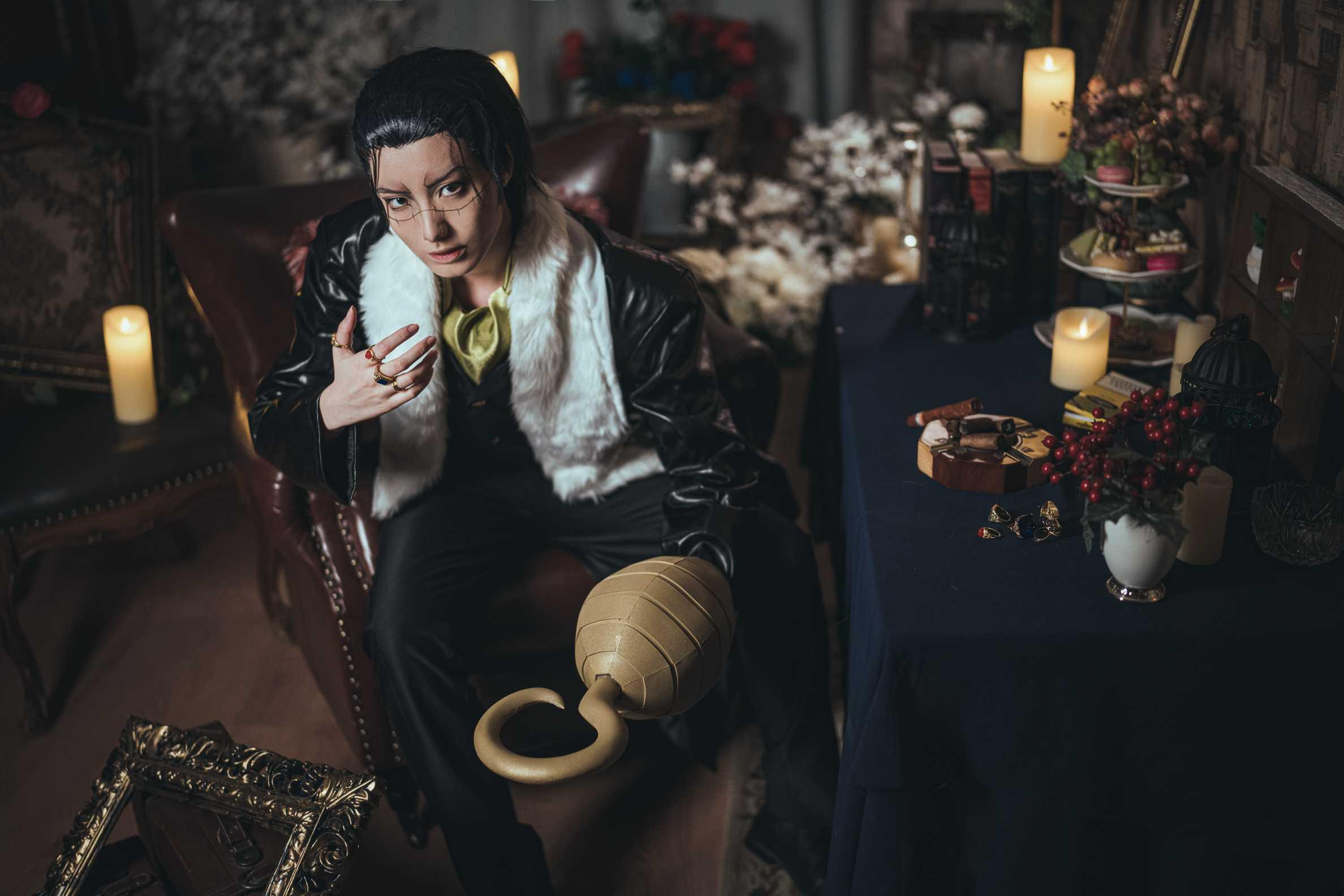 《海贼王》沙·克洛克达尔cosplay