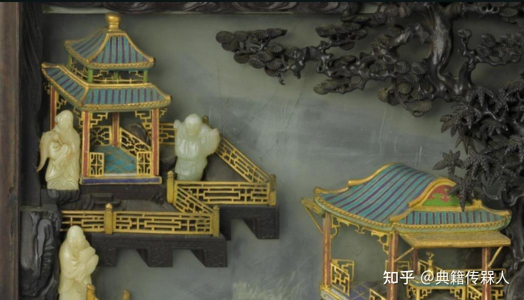 圆明园内,接秀山房的紫檀窗棂 - 知乎