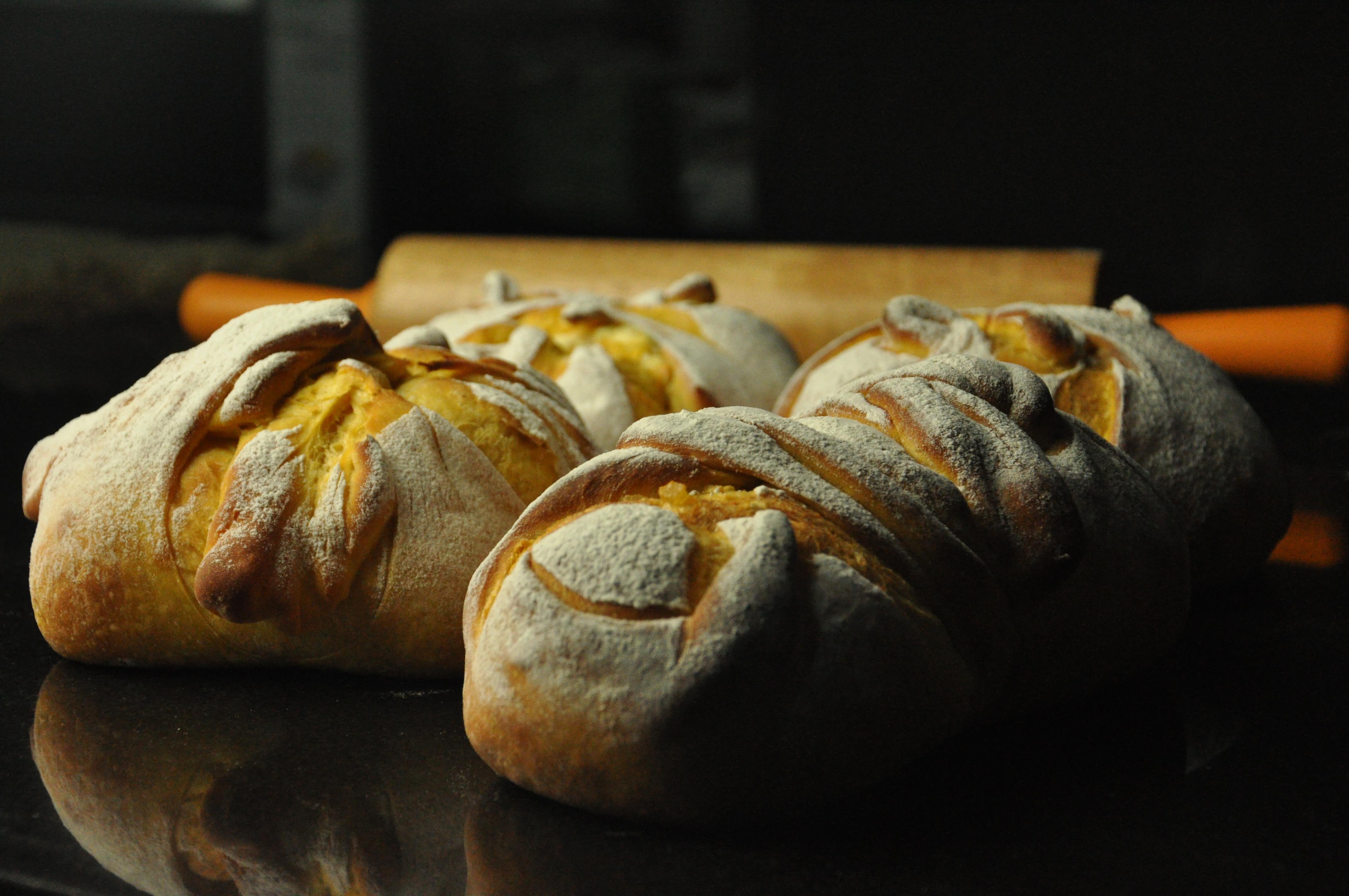 天然酵母软欧包中国古法养生面包1配有基础配方