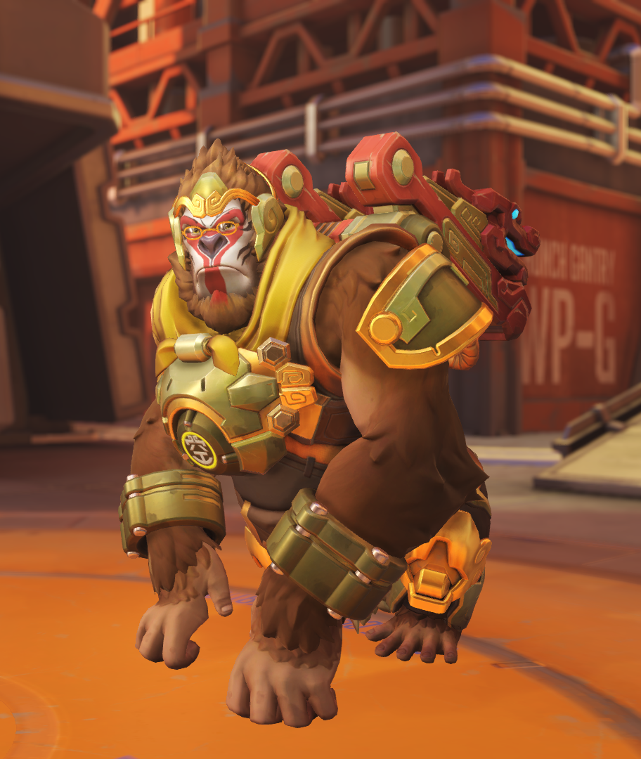 守望先锋皮肤鉴赏温斯顿