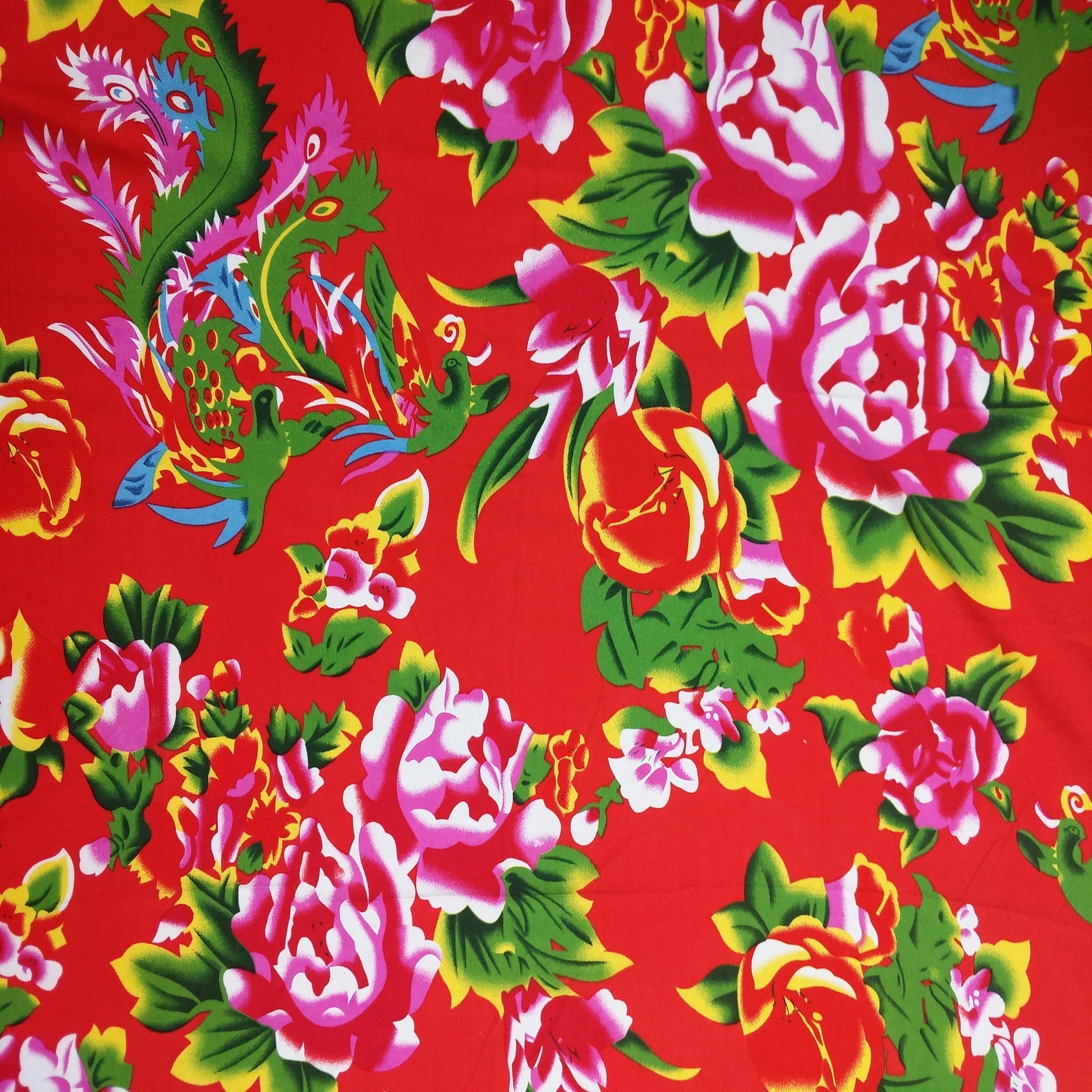 比如有着大俗大雅之称的东北大花布:1 人赞同了该文章已认证账号