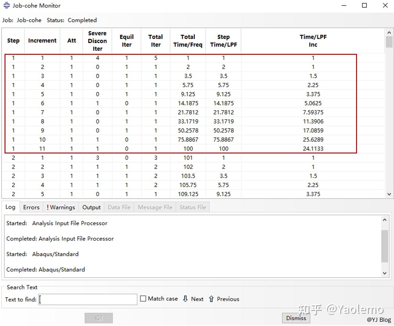 一文读懂ABAQUS中的Job Monitor 知乎