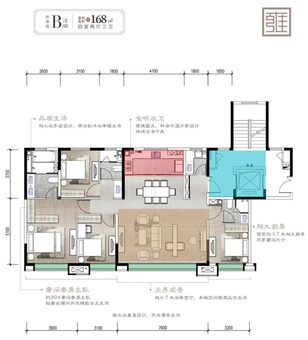 新城集团:招商丨新城·雍璟府“大”尺度168㎡总裁大平层洋房 - 知乎