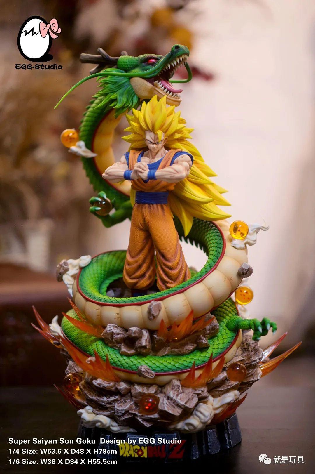 一款雕像集齐七颗龙珠 双造型悟空,顺便还召唤了神龙?