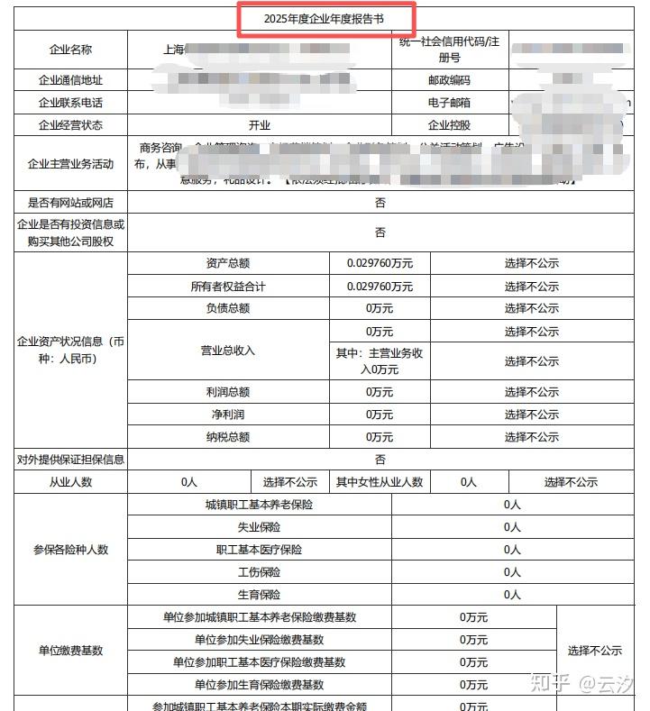 【工作经历】企业工商年报操作流程-上海 - 知乎
