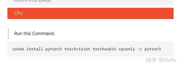 Conda安装pytorch并配置jupyter Notebook环境 - 知乎