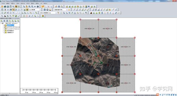 Globalmapper中进行影像矩形框裁剪，矢量范围裁剪，标准图幅批量分幅的方法 - 知乎