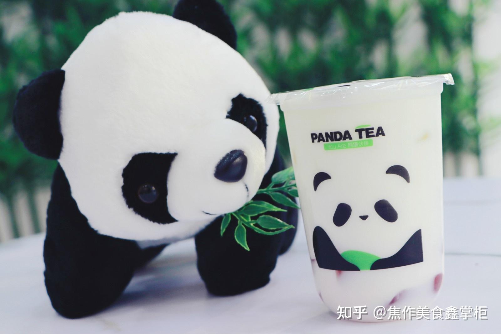熊猫本猫吧~除了奶茶这里还有些小甜点不过我还是喜欢奶茶啦哼别想