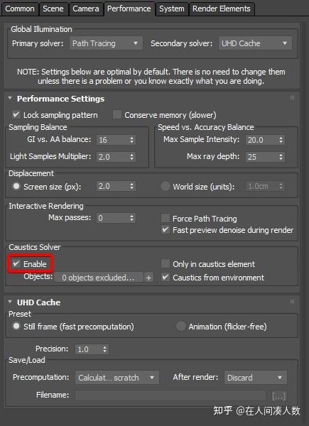 如何使用 Corona for 3ds Max 中的新焦散解算器渲染焦散？ - 知乎