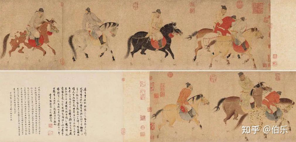 9匹马、5位王爷,3亿成交!溥仪私藏的《五王醉归图卷》有多传奇? - 知乎